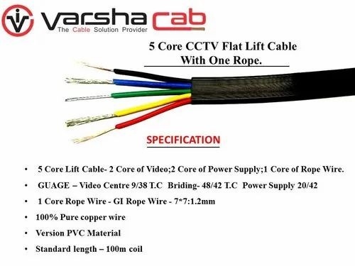 CCTV Camera LIFT Cable Manufacturer in Mumbai Maharashtra India